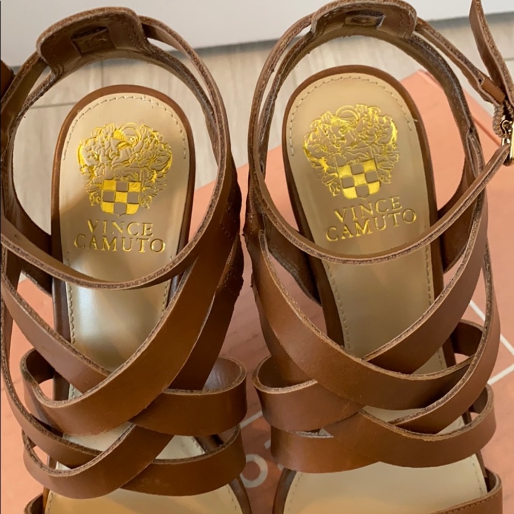 vince camuto strappy heels